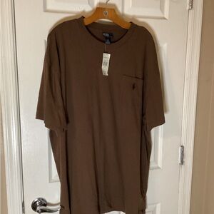 Polo by Ralph Lauren Men's Brown T-Shirt